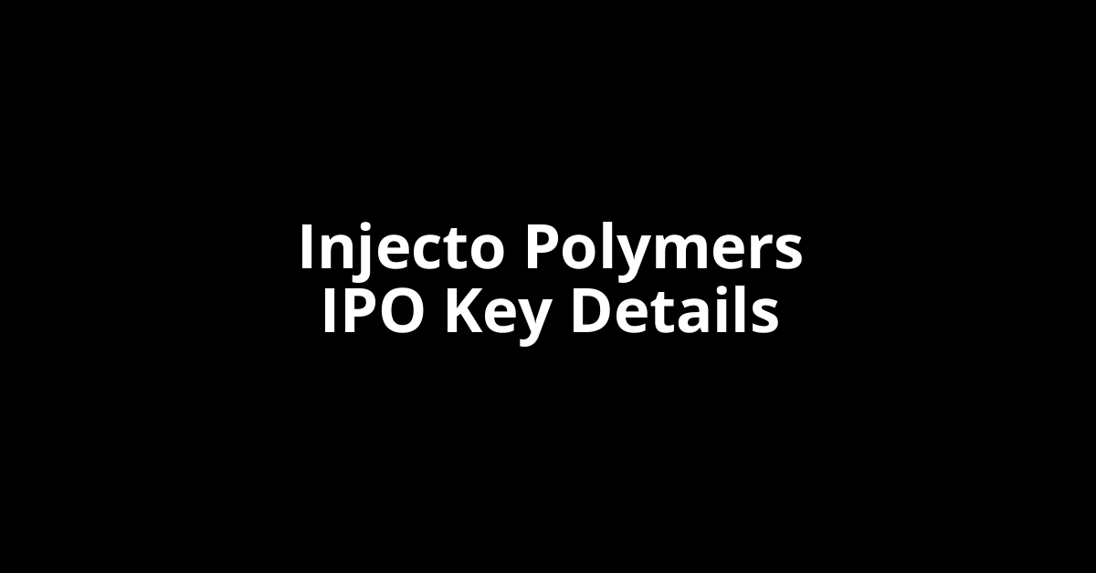 injecto polymers ipo key details